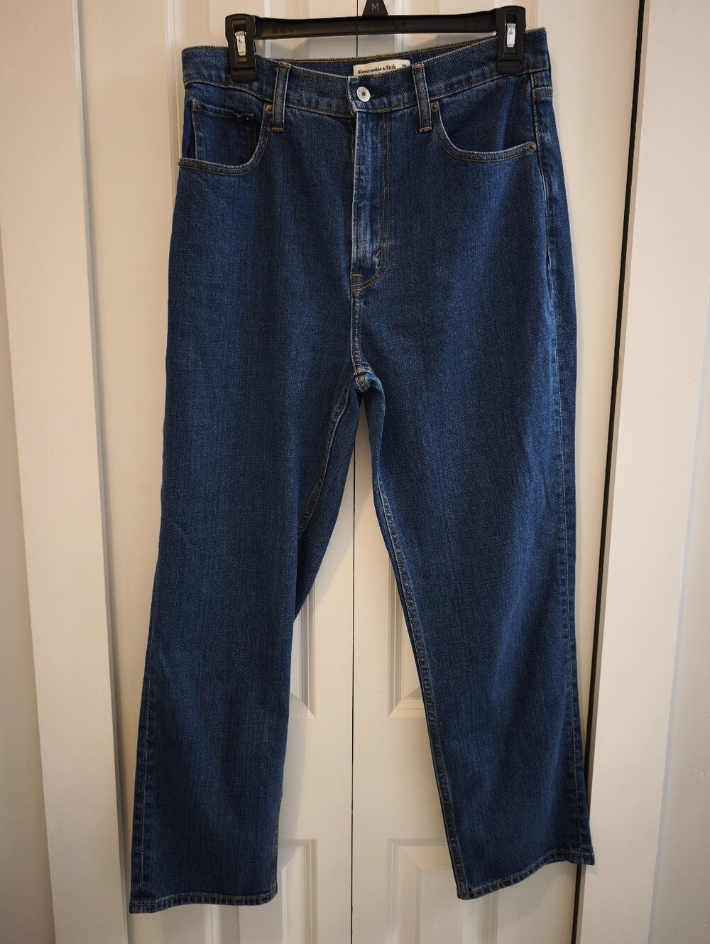 Abercrombie Curve Love Ankle Straight Ultra High Rise Jeans 29 8